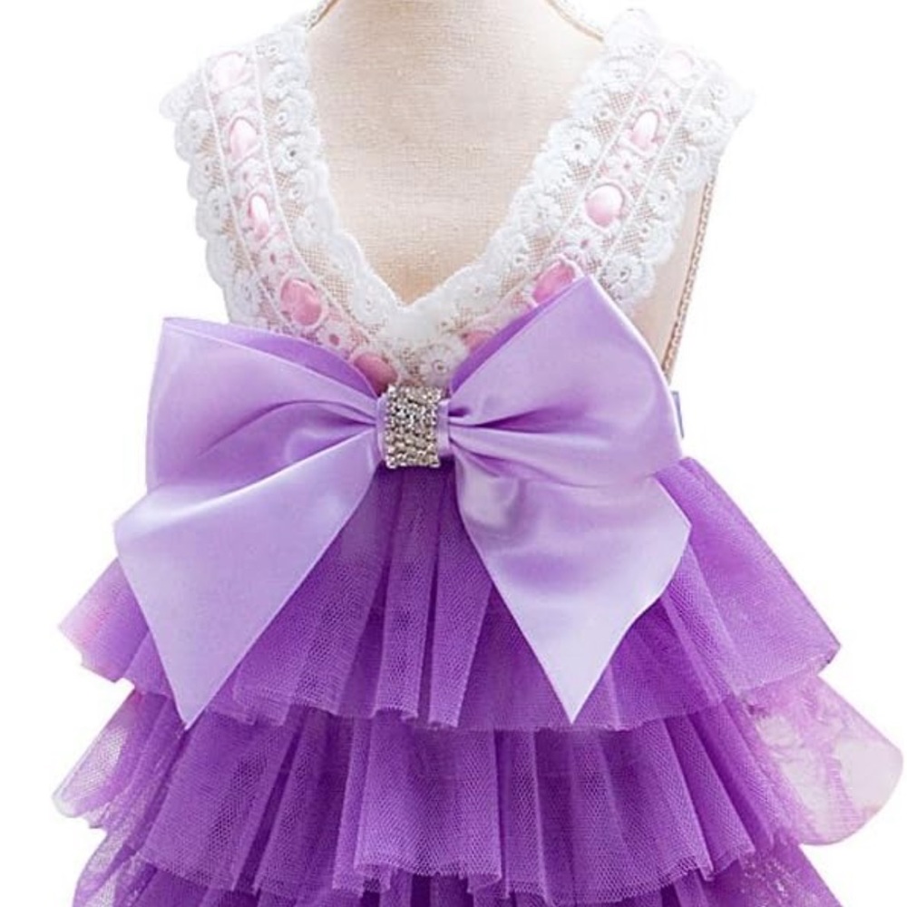 Purple Dog Dress